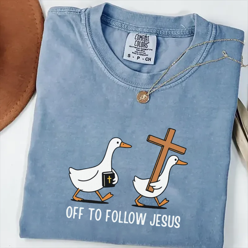 Funny Christian Silly Goose T-shirt-Teevibe