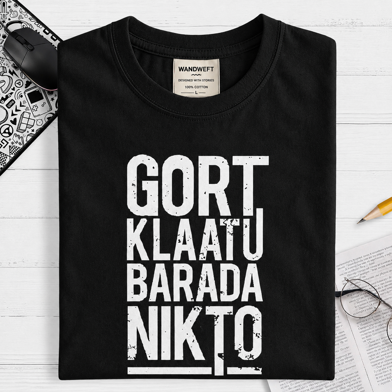 Vintage Sci-Fi Graphic T-Shirt