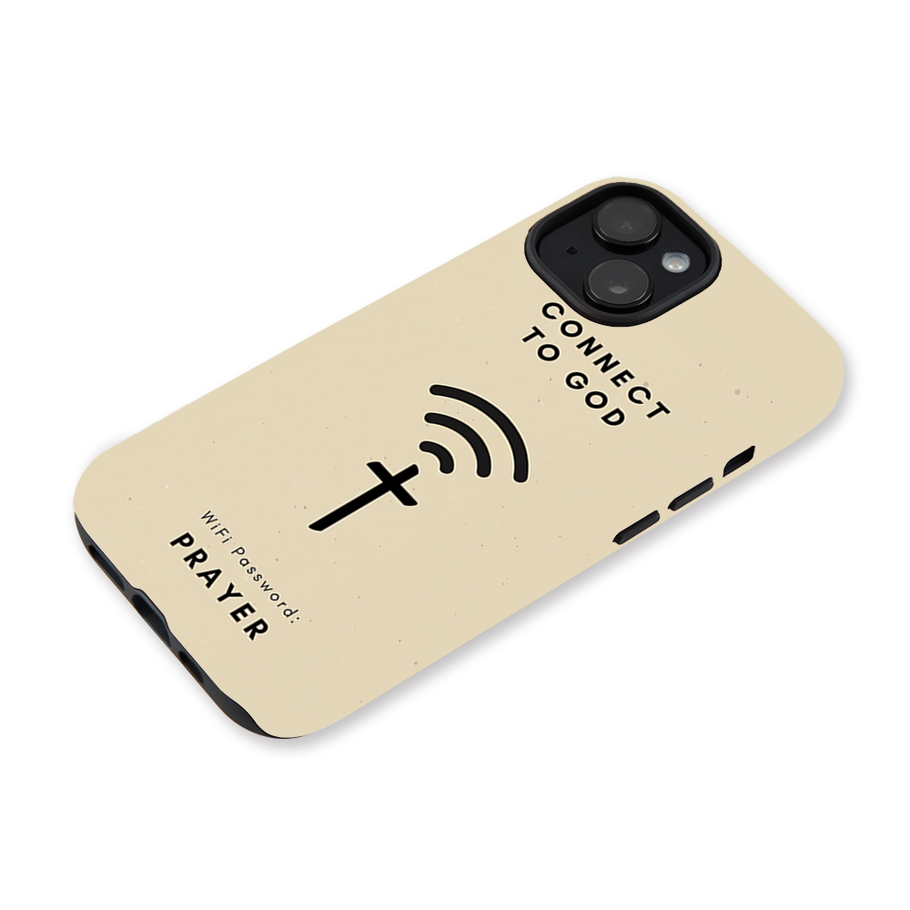 Connect To God Christian Phone Case-Teevibe
