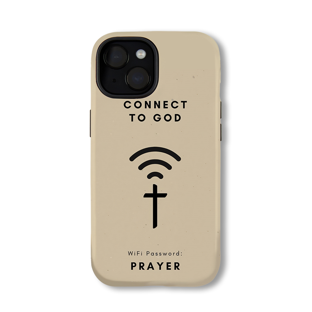 Connect To God Christian Phone Case-Teevibe