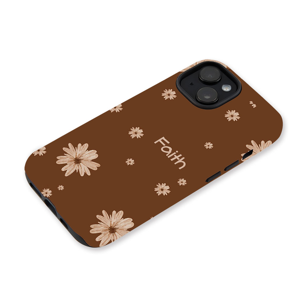 Faith Flower Christian Phone Case-Teevibe