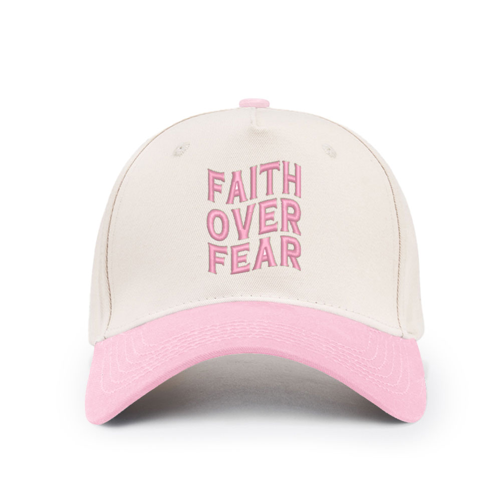 Faith Over Fear Christian Trucker Hat-Teevibe