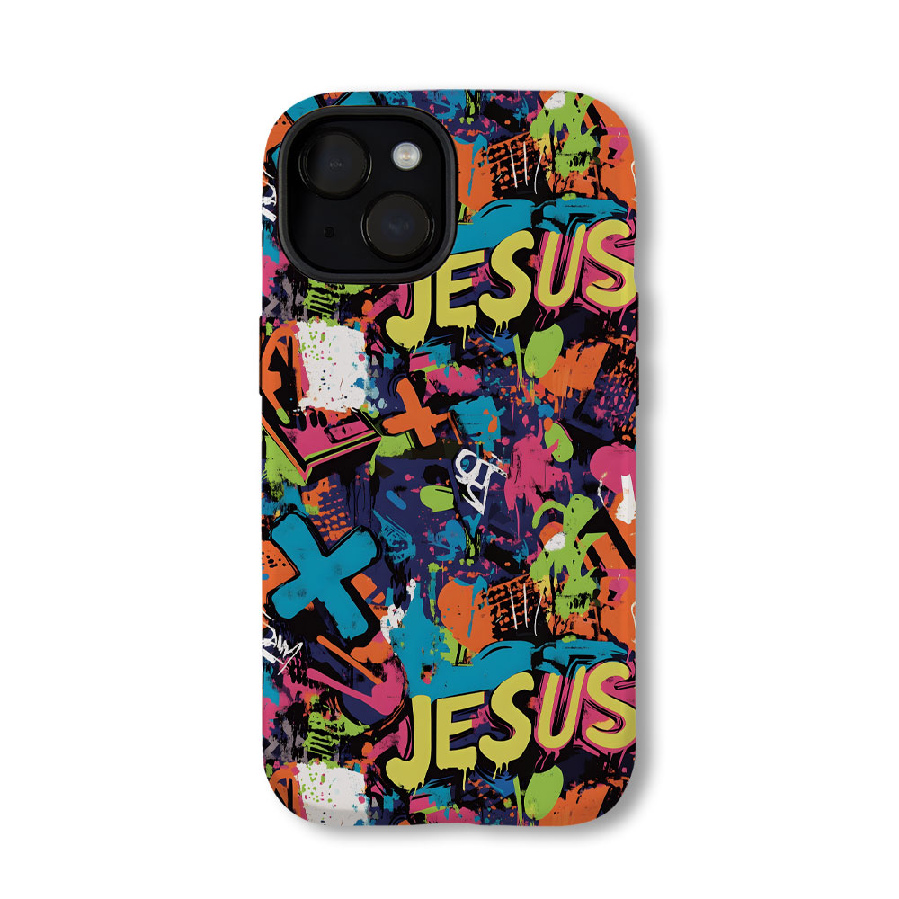 Funny Graffiti  Christian Phone Case-Teevibe