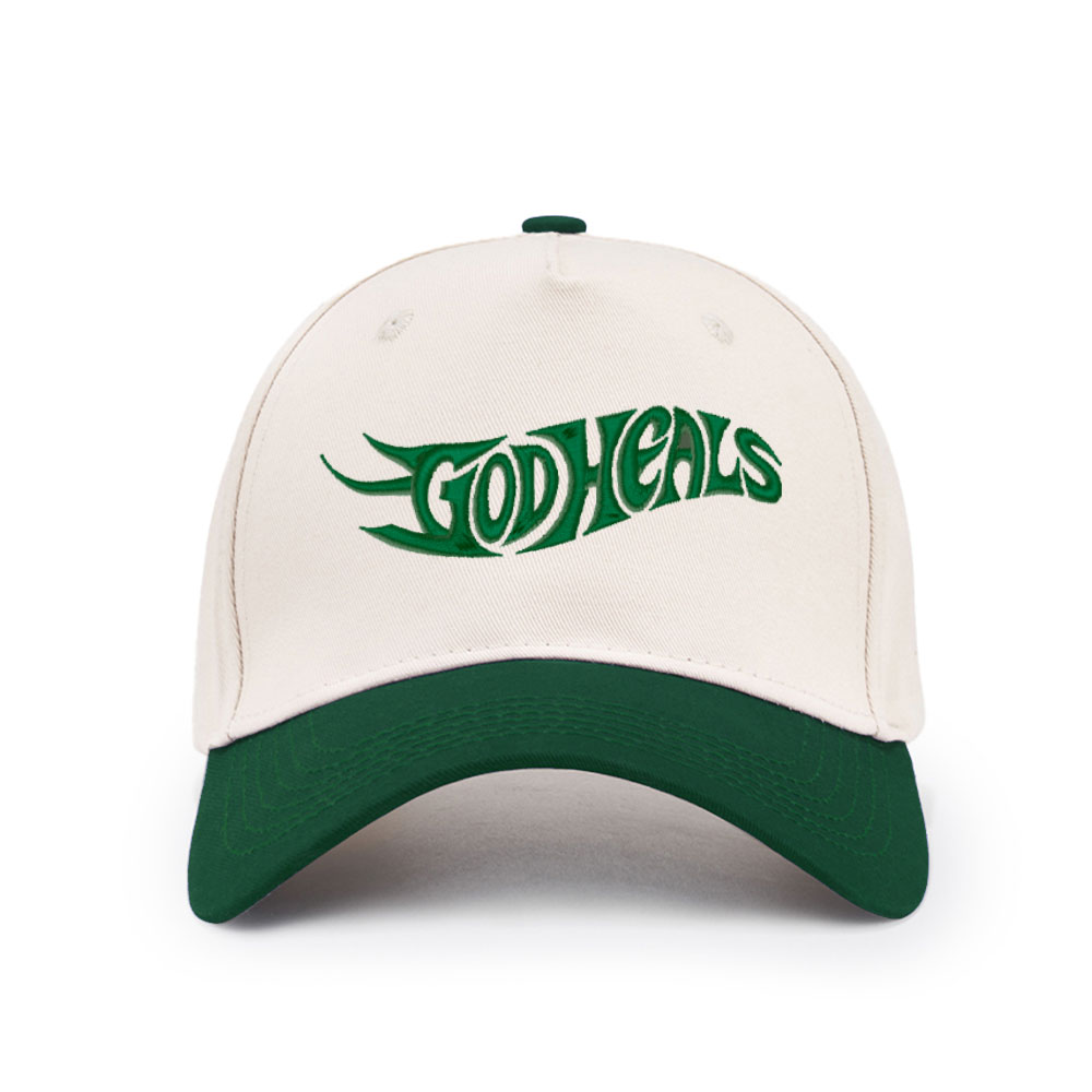 God Heals Christian Trucker Hat-Teevibe