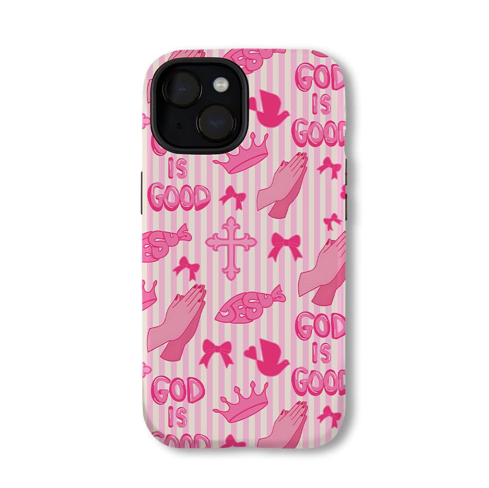 God Is Good Christian Phone Case-Teevibe