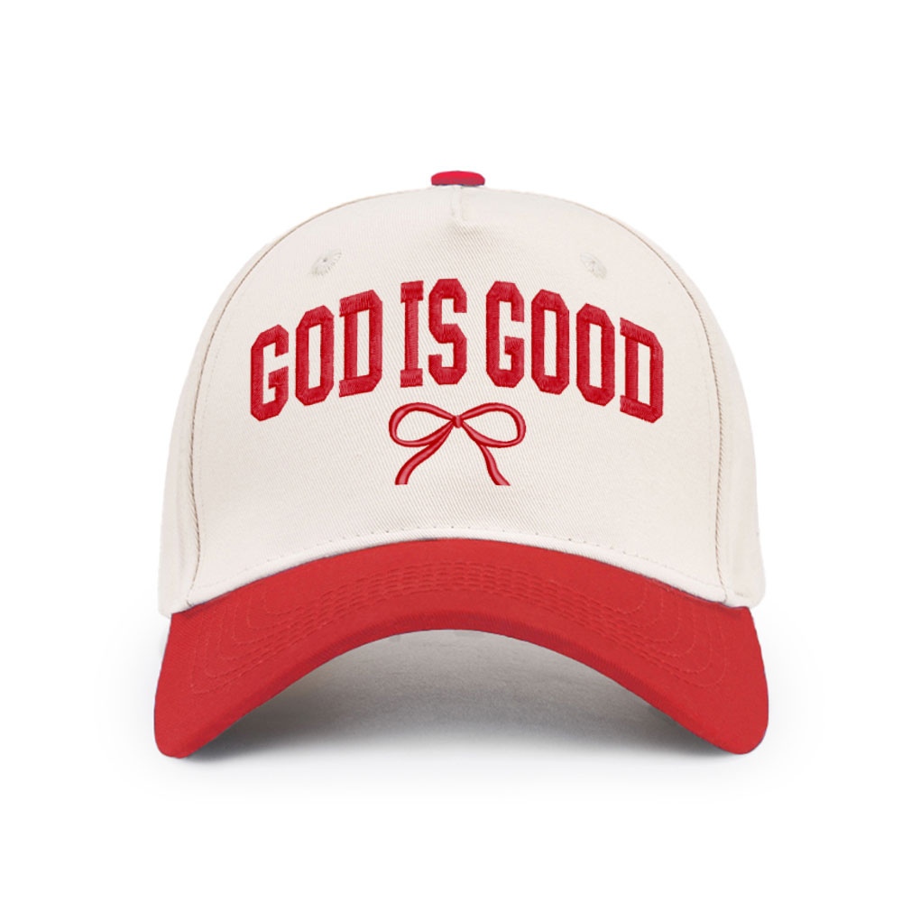 God Is Good Christian Trucker Hat-Teevibe