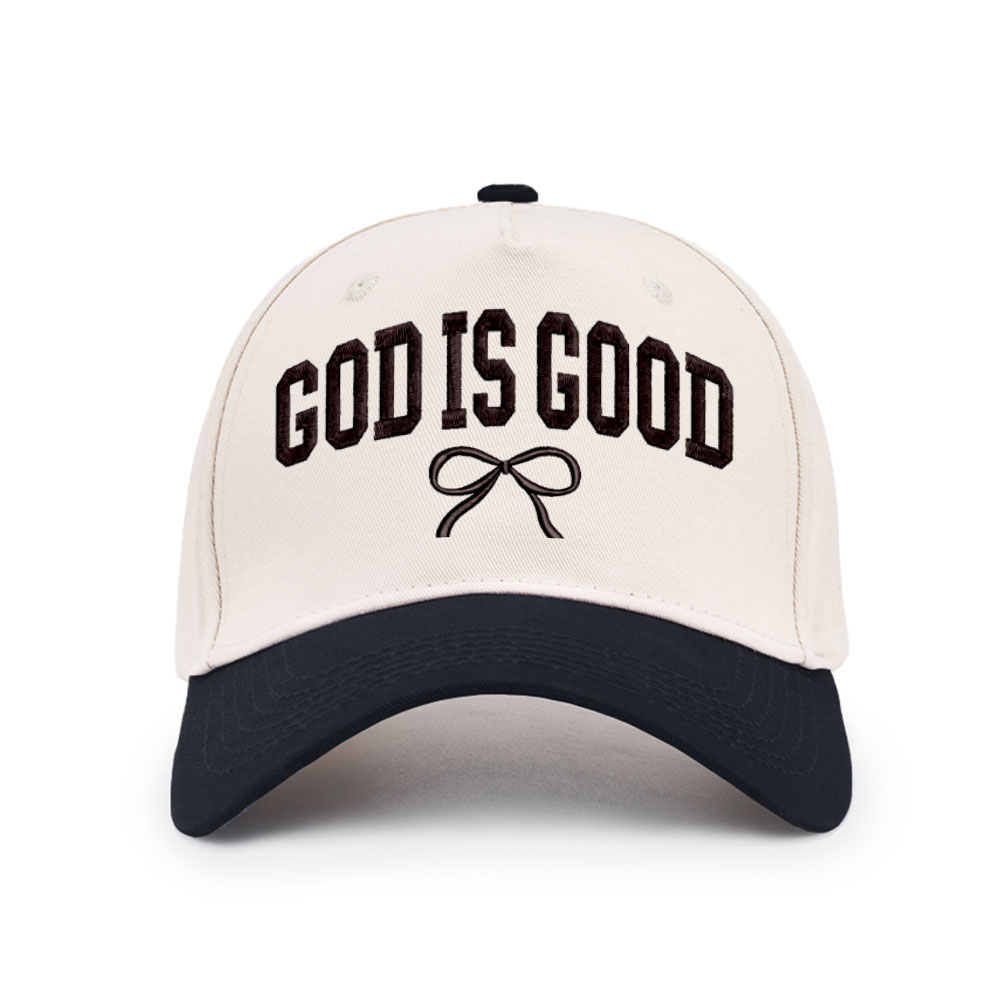 God Is Good Christian Trucker Hat-Teevibe