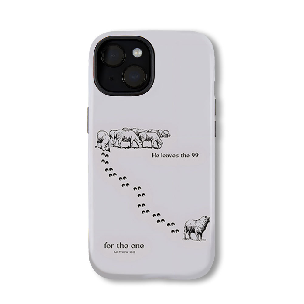He Leaves The 99 For The One Christian Phone Case-Teevibe