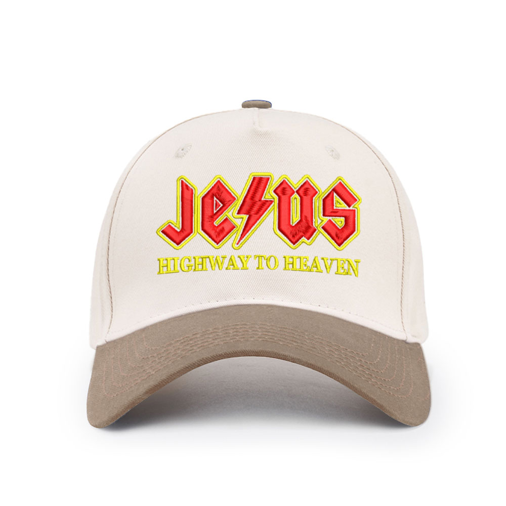 Highway To Heaven Christian Trucker Hat-Teevibe