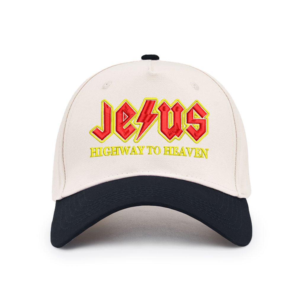 Highway To Heaven Christian Trucker Hat-Teevibe
