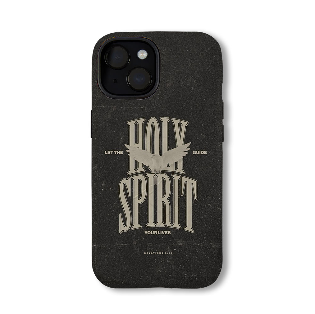 Holy Spirit Christian Black Phone Case-Teevibe