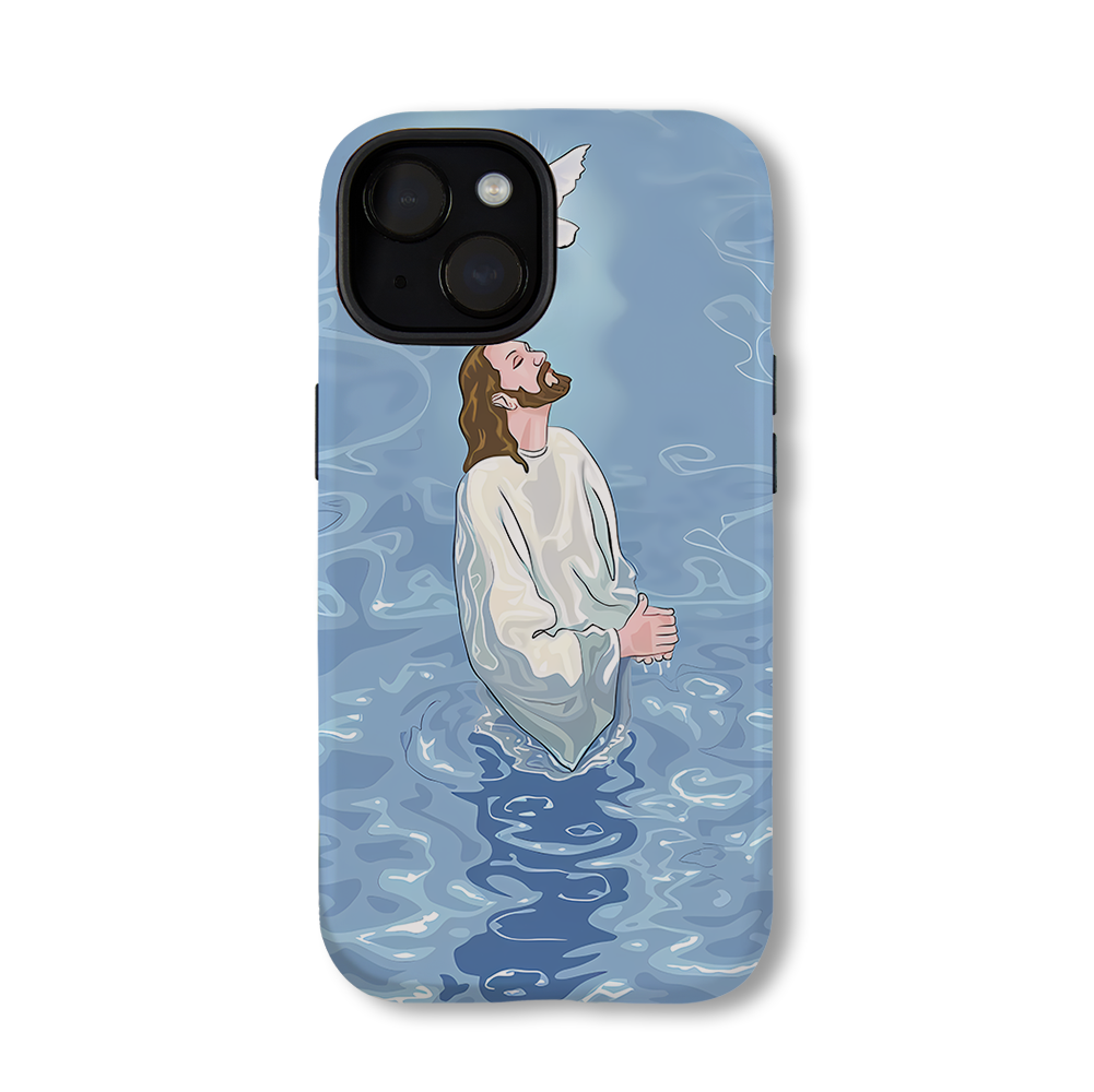 Jesus And Dove Christian Phone Case-Teevibe