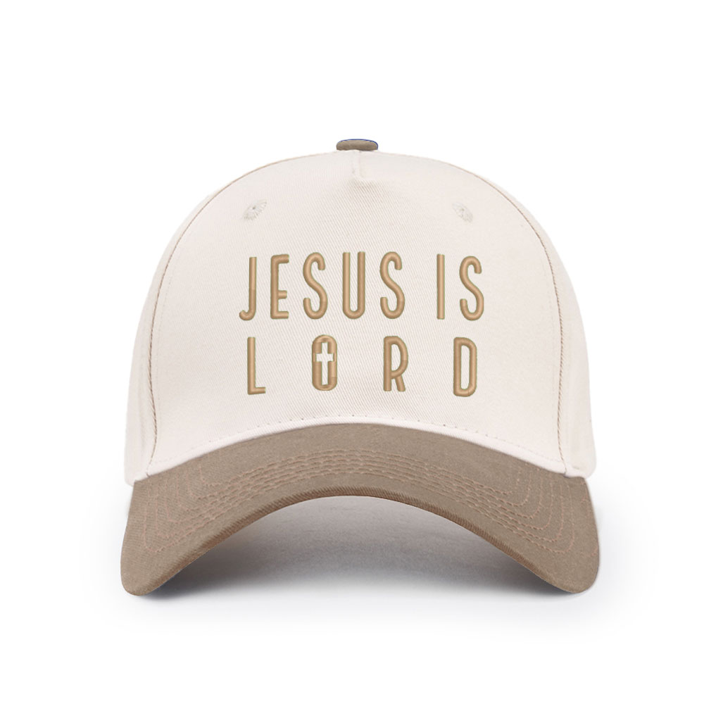 Jesus Is Lord Christian Trucker Hat-Teevibe