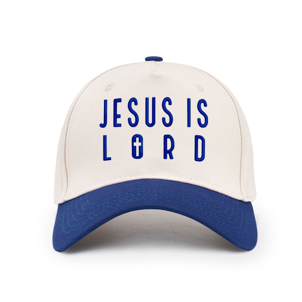 Jesus Is Lord Christian Trucker Hat-Teevibe