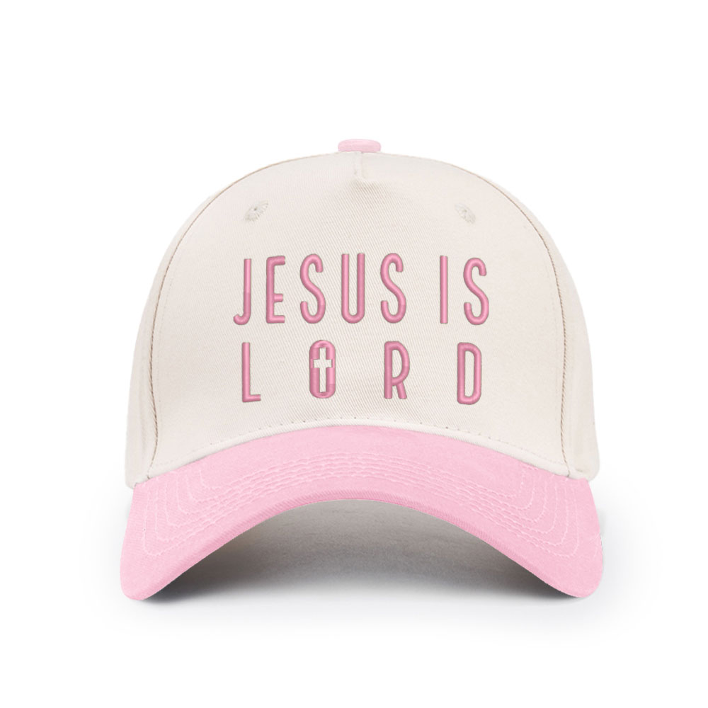 Jesus Is Lord Christian Trucker Hat-Teevibe