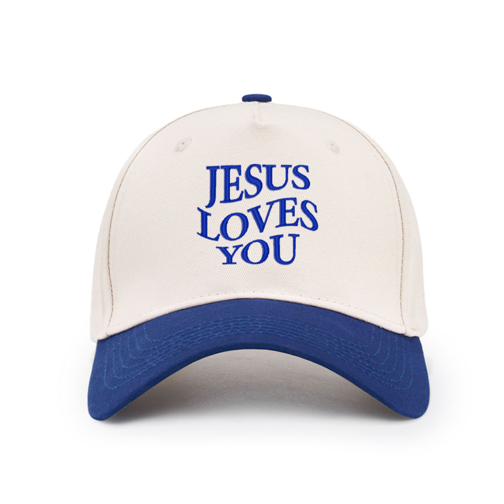 Jesus Loves You Christian Trucker Hat-Teevibe