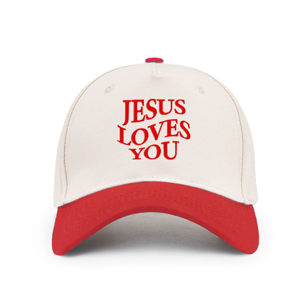 Jesus Loves You Christian Trucker Hat-Teevibe