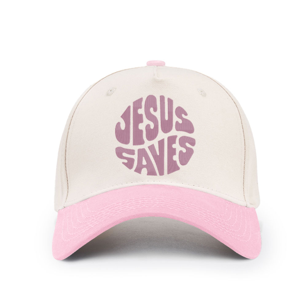 Jesus Saves Christian Trucker Hat-Teevibe