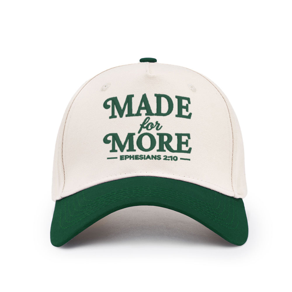 Made For More Christian Trucker Hat-Teevibe