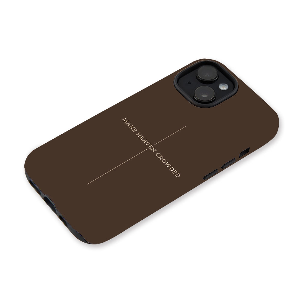 Make Heaven Crowded Christian Phone Case-Teevibe