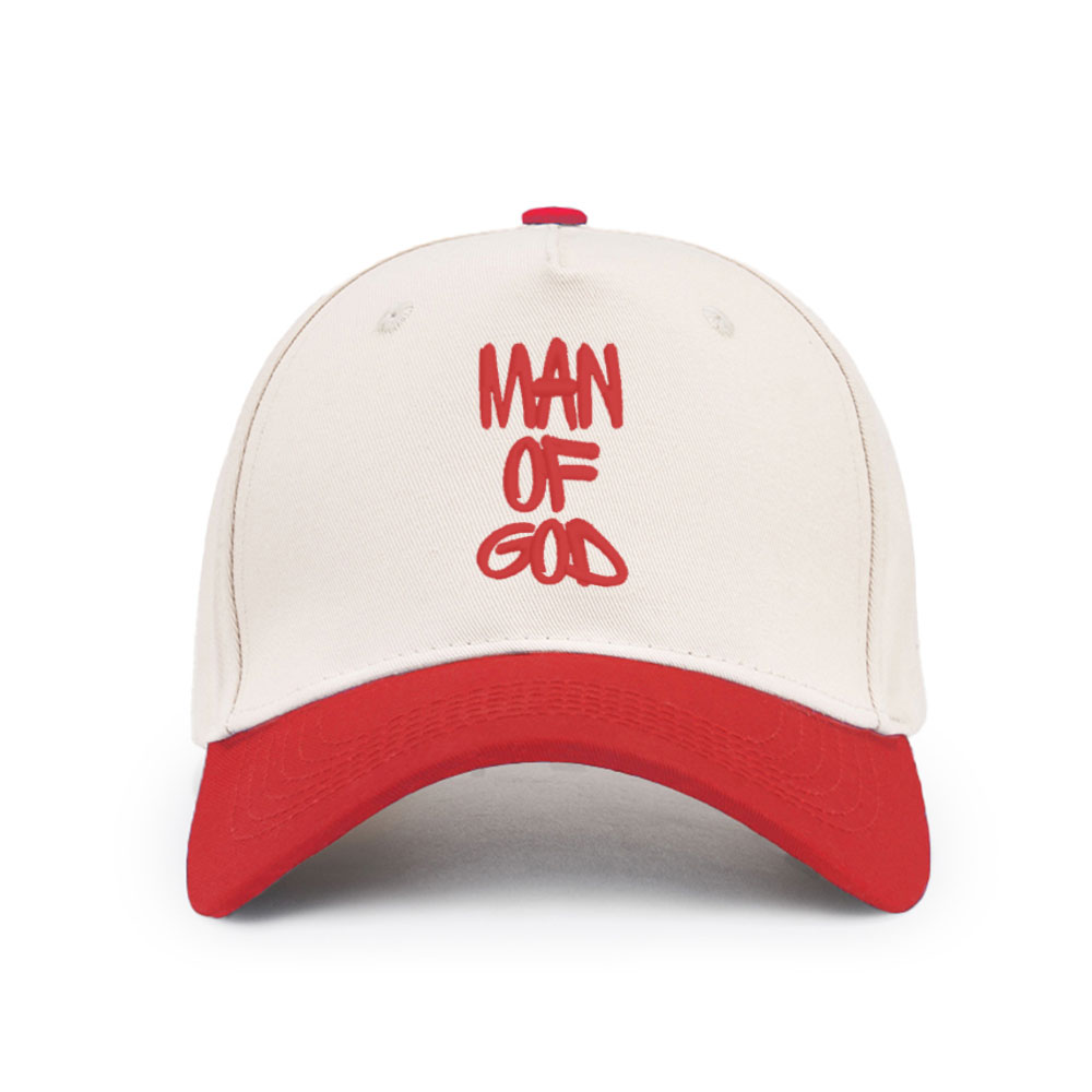 Man Of God Christian Trucker Hat-Teevibe