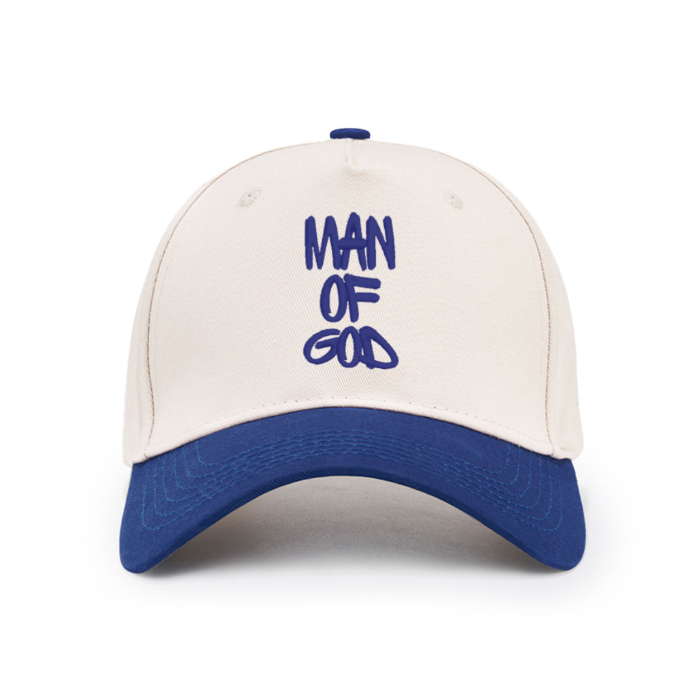 Man Of God Christian Trucker Hat-Teevibe