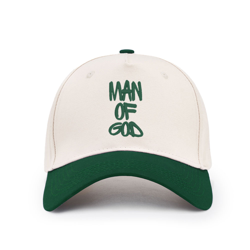 Man Of God Christian Trucker Hat-Teevibe