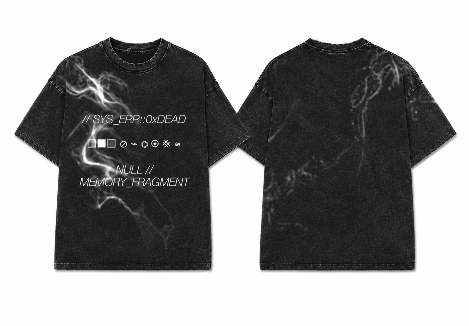 Memory Fragment Glitch Techwear Comfort Colors T-Shirt-Teevibe