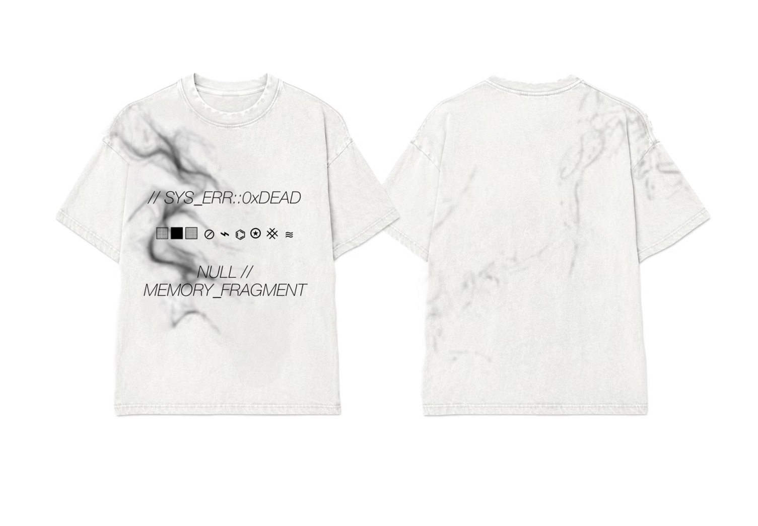 Memory Fragment Glitch Techwear Comfort Colors T-Shirt-Teevibe