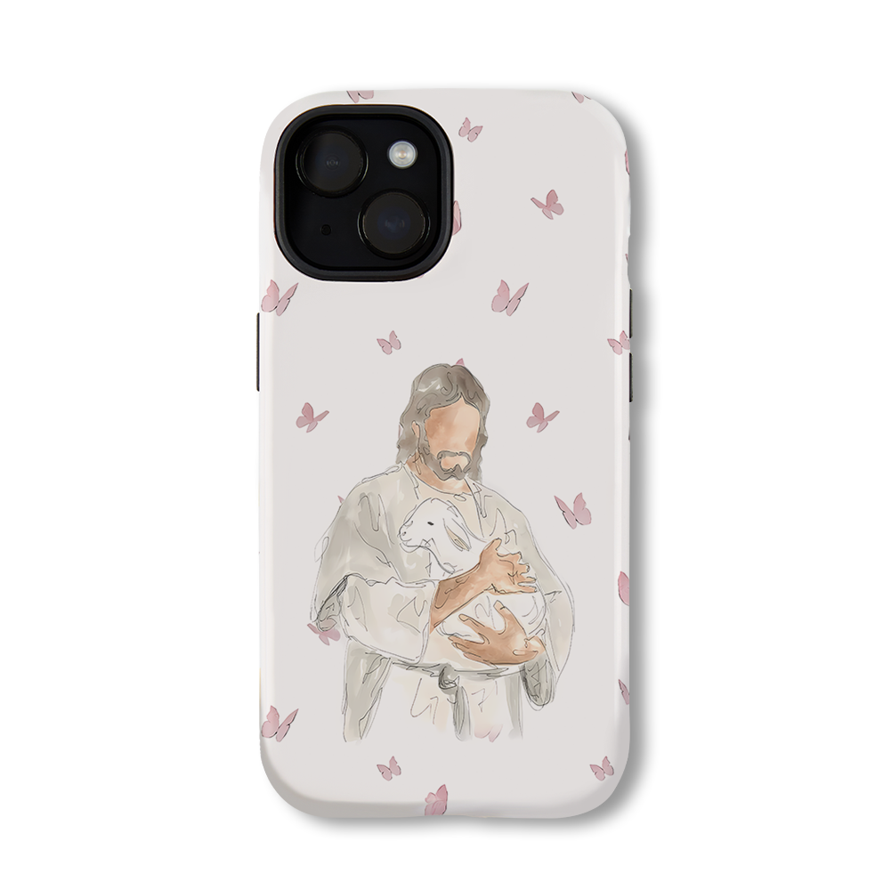The Lord Is My Shepherd Boho Christian Phone Case-Teevibe