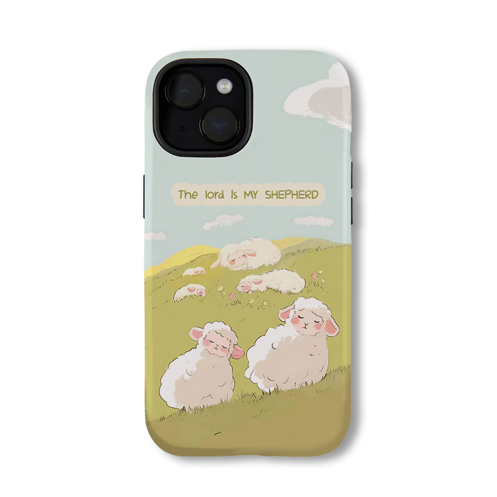 The Lord Is My Shepherd Christian Phone Case-Teevibe