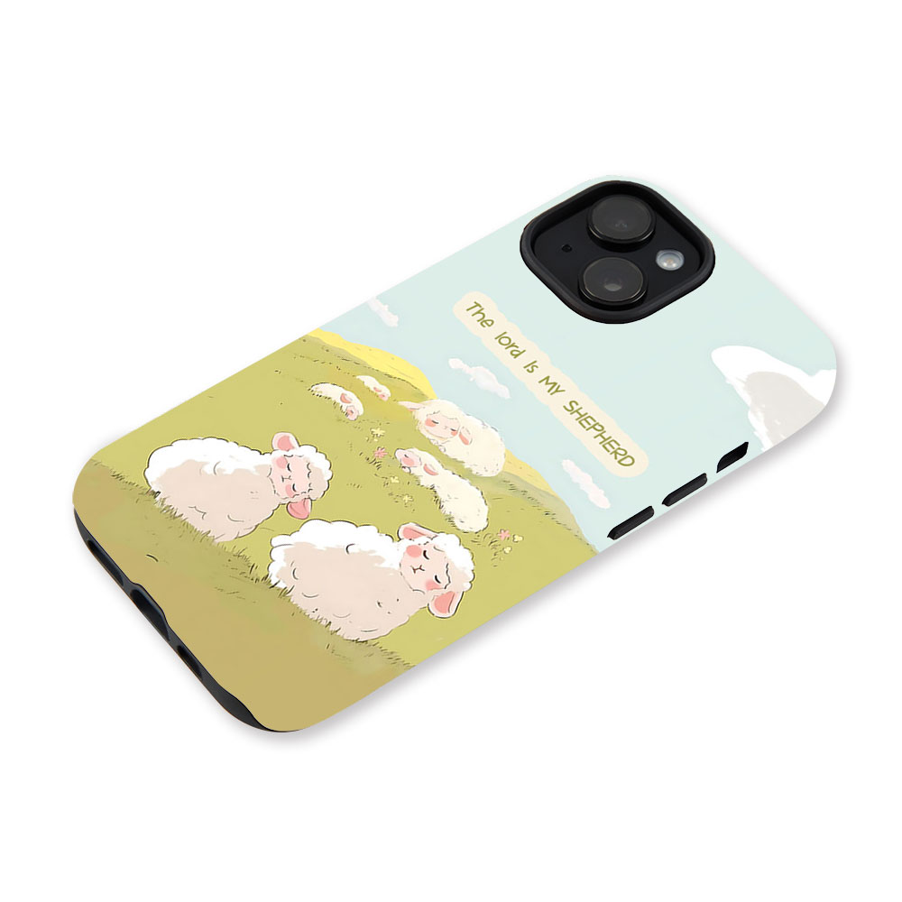 The Lord Is My Shepherd Christian Phone Case-Teevibe