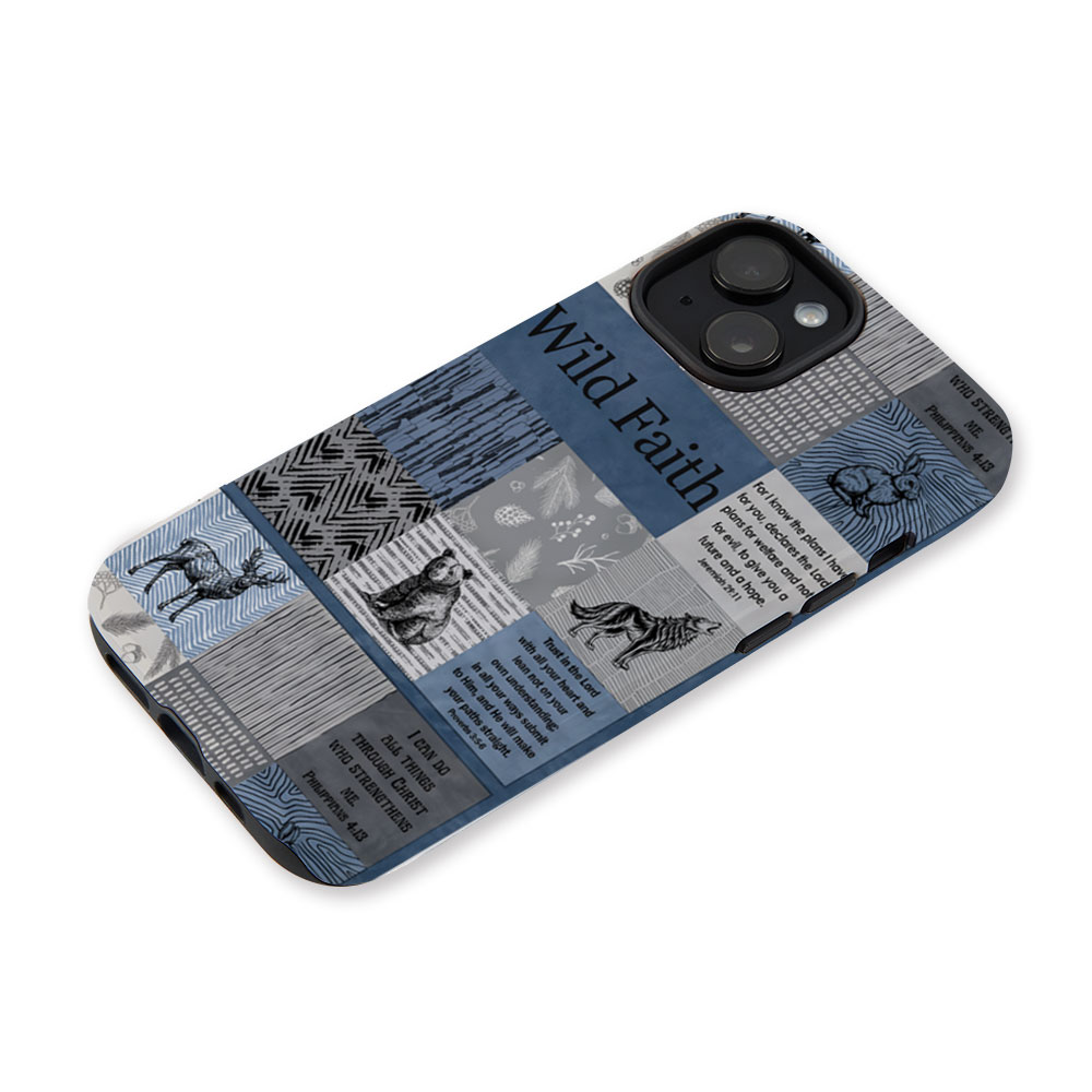 Wild Faith Christian Phone Case-Teevibe