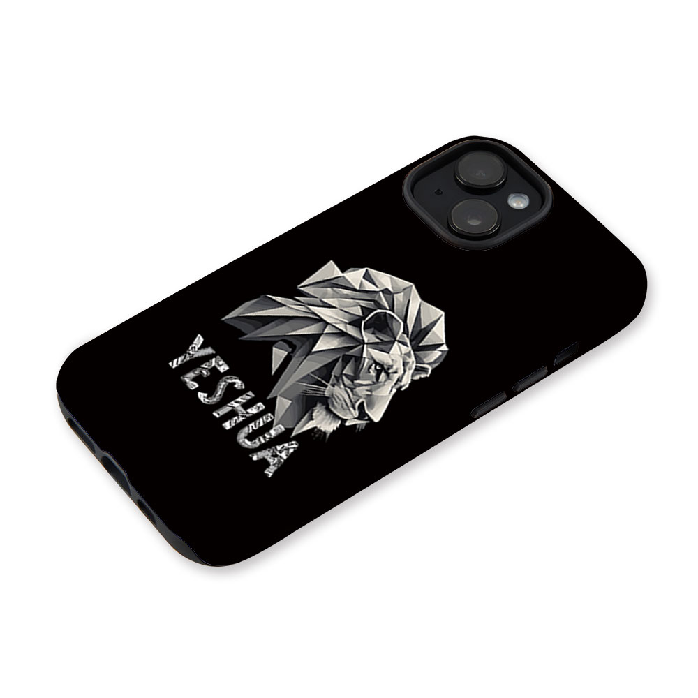 YESHUA And Lion Christian Phone Case-Teevibe