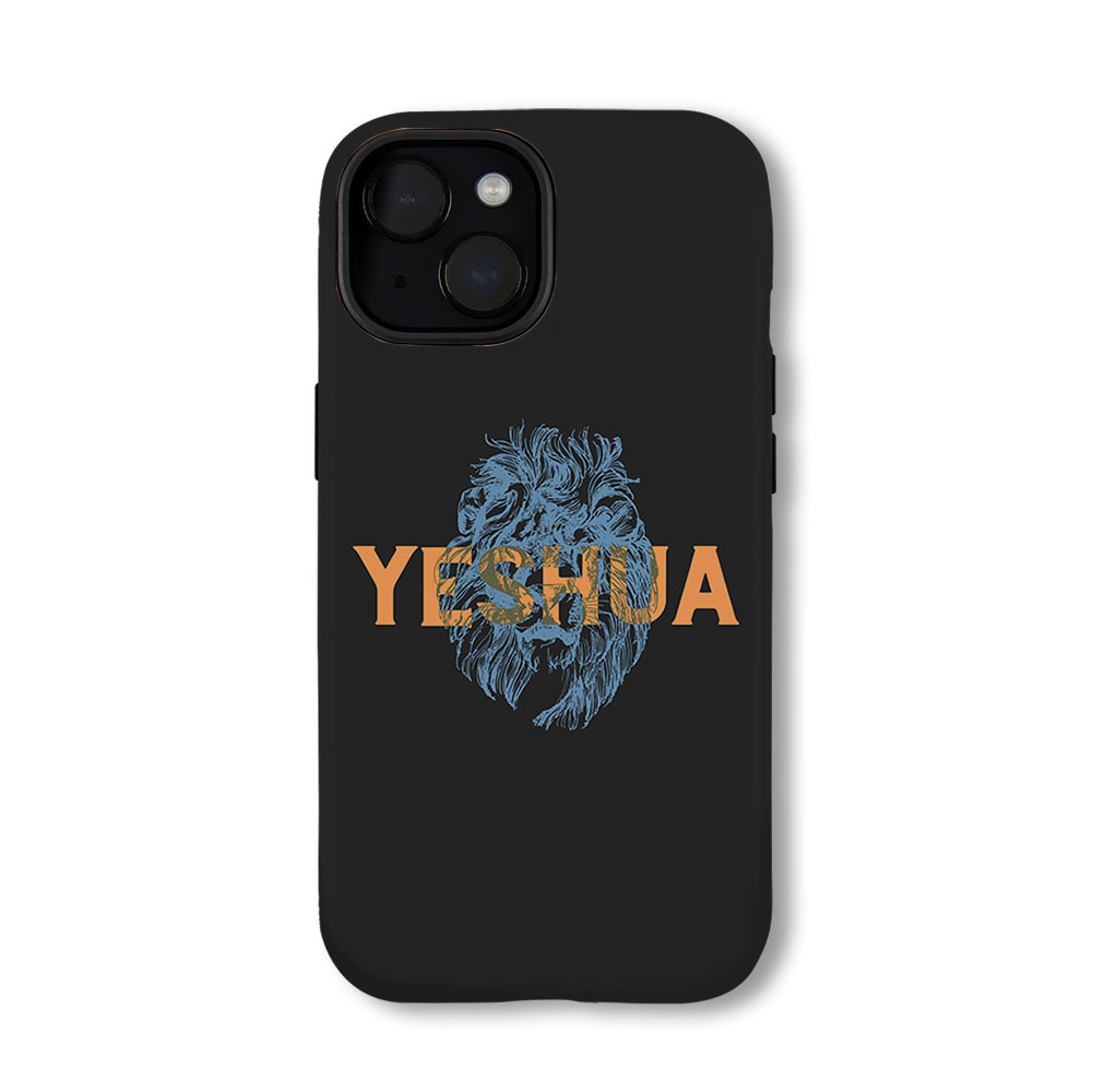 Yeshua And Lion Christian Phone Case-Teevibe
