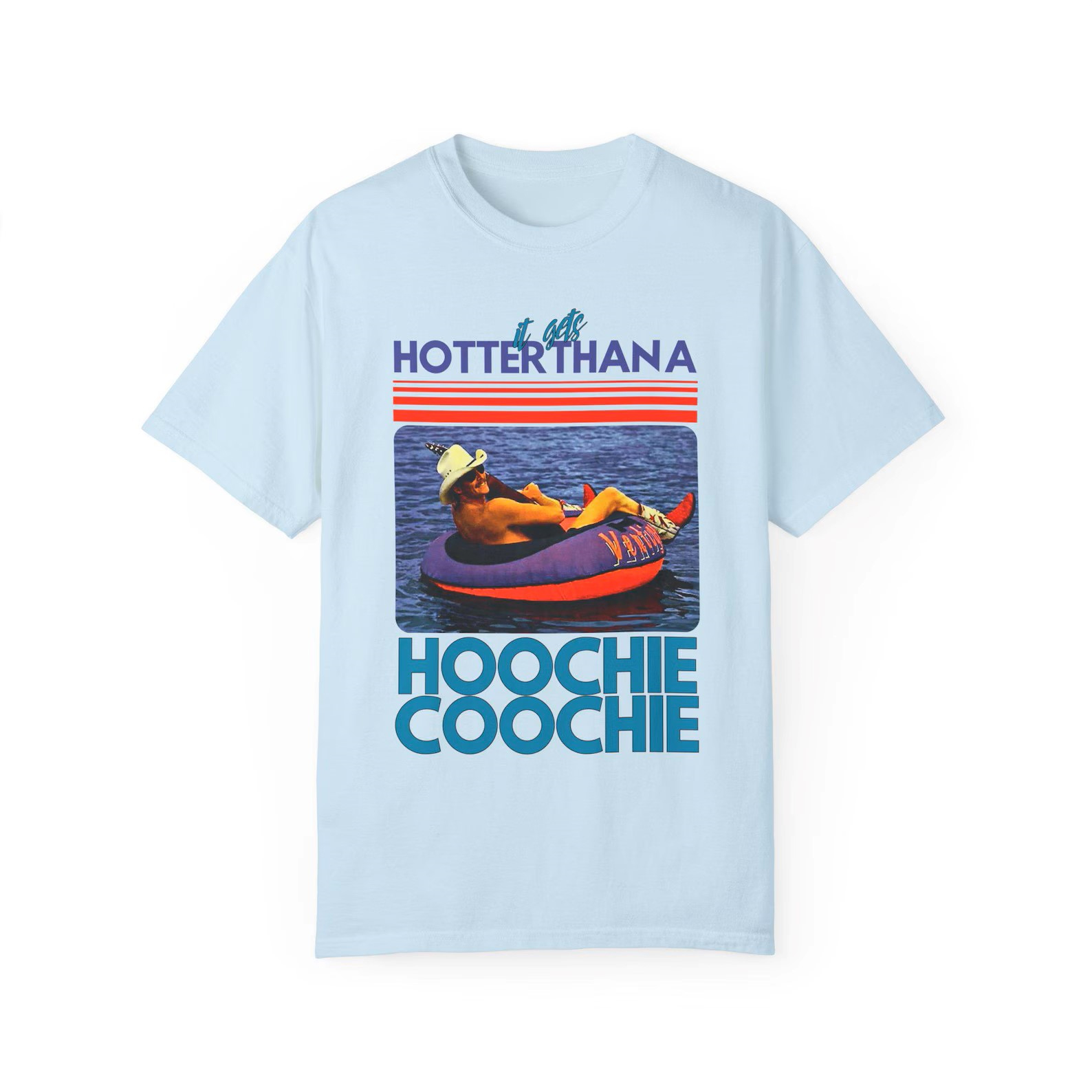 Chattahoochee Country Song Summer Unisex T-shirt-Teevibe