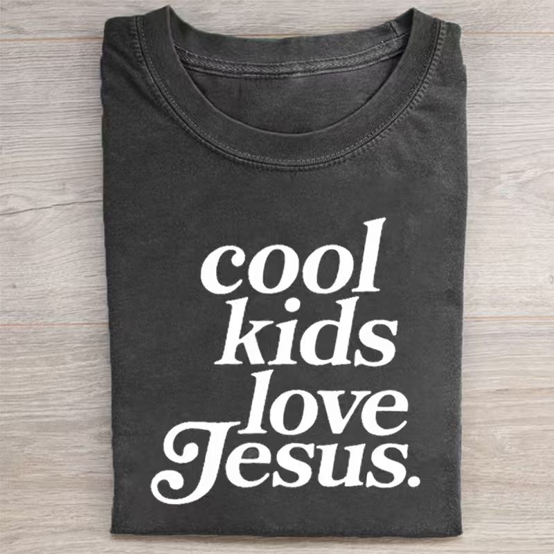 Cool Kids Love Jesus T-shirt-Teevibe