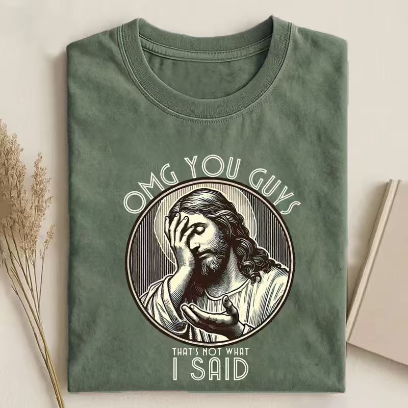 Funny Jesus T-shirt-Teevibe