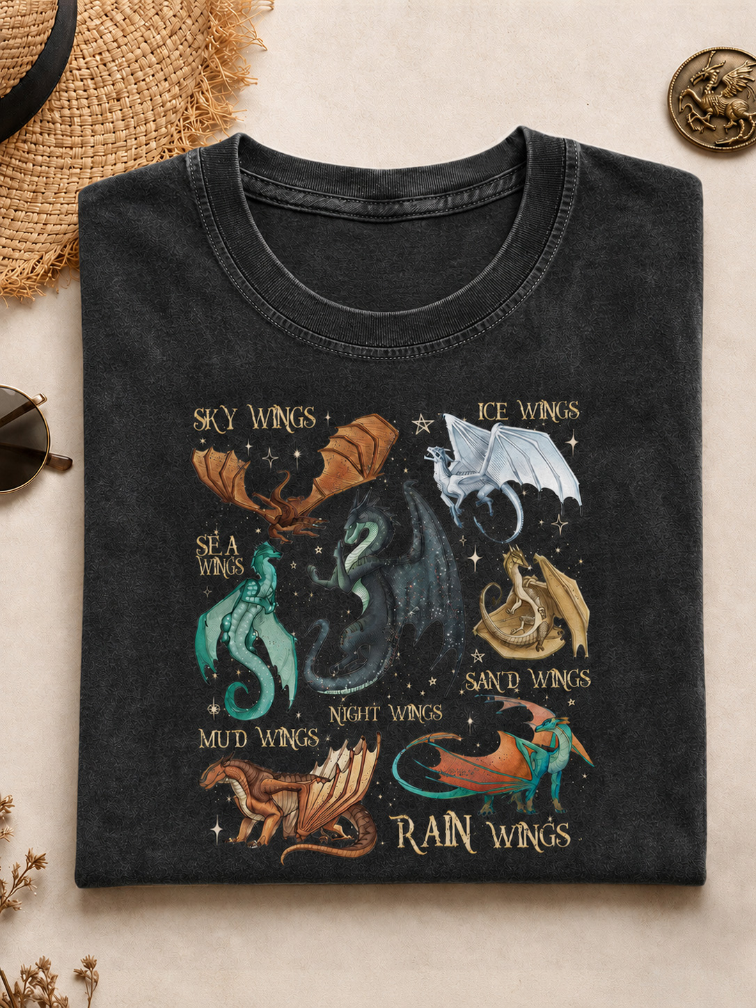 Dragon Wings Collection T-Shirt-Teevibe