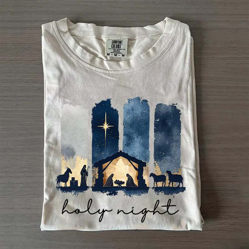 Holy Night T-shirt-Teevibe