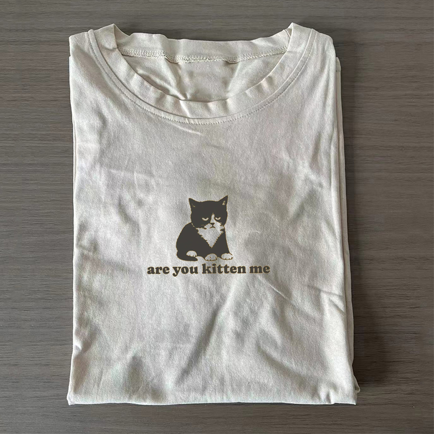 Funny Cat Meme T-shirt-Teevibe