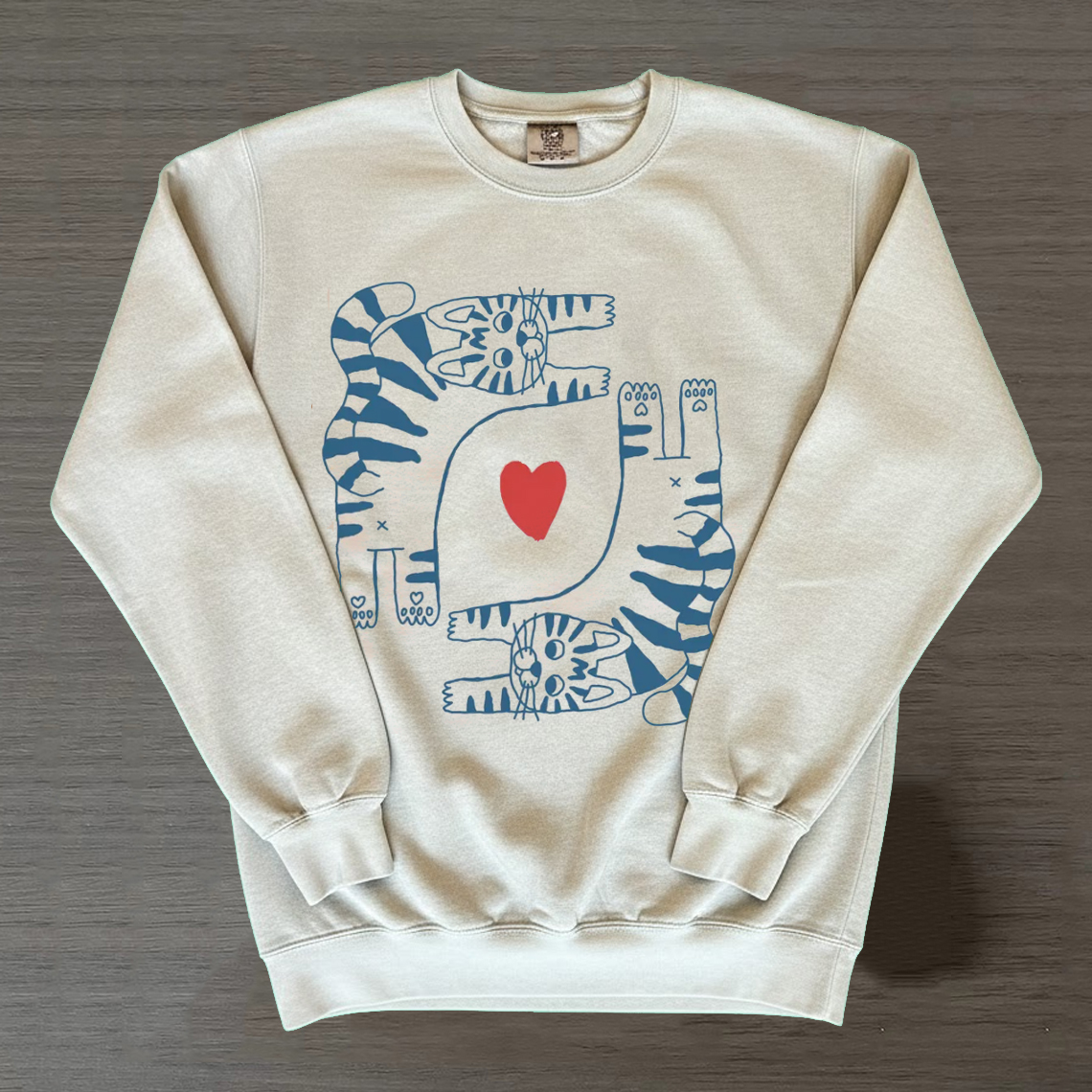 Cat Lover Sweatshirt-Teevibe