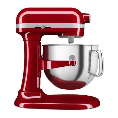 Batidora de pie KitchenAid de 7 cuartos con elevación de tazón y accesorio para repostería