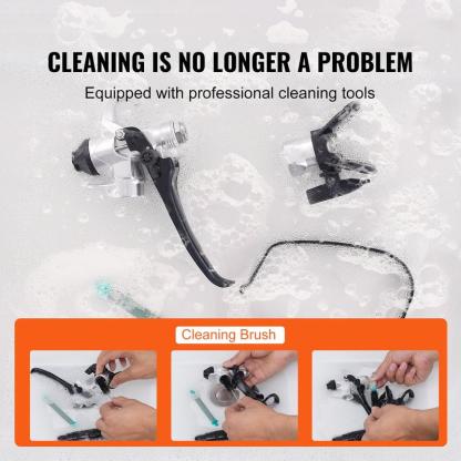 Pulverizador de pintura sin aire con soporte, 3000 PSI, 750 W, para interiores y exteriores del hogar, muebles y vallas, TikTokShopBlackFriday, pulverizador de pintura manual con manguera, VEVOR Super Brand Day