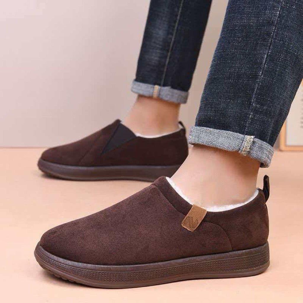 Zapatos de algodón grueso para hombre