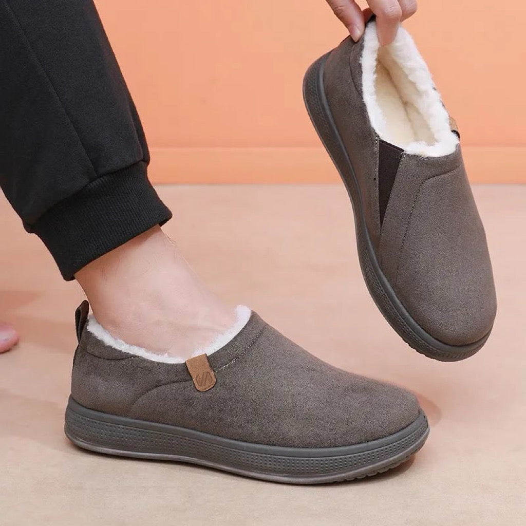 Zapatos de algodón grueso para hombre