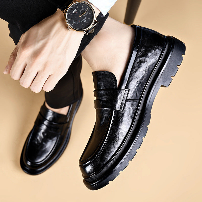 Zapatos clásicos de piel para hombre