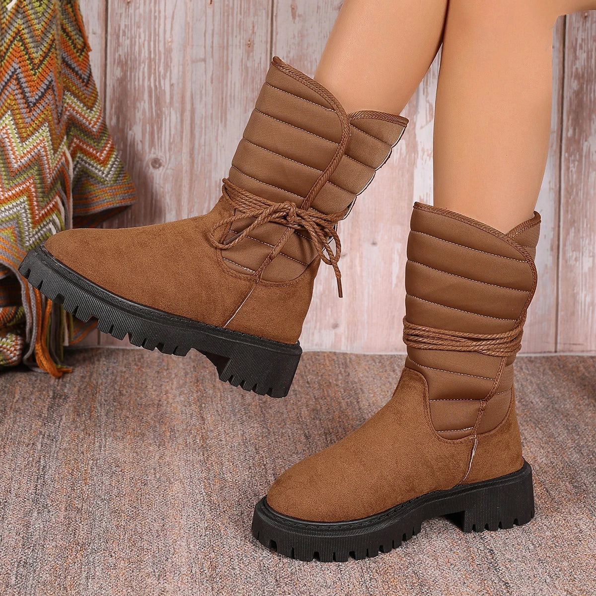 Bota de invierno con correa Widle