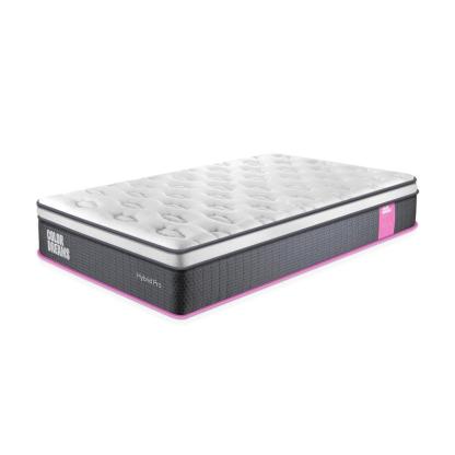 Colchón Color Dreams Pro Hybrid con Eurotop | Híbrido | 28cm | Eurotop + Pocket Coils + Memory Foam