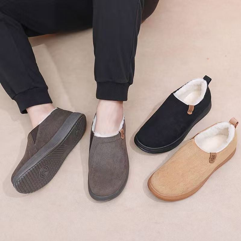Zapatos de algodón grueso para hombre